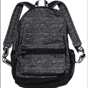 PINK Victoria Secret grey campus booksack!